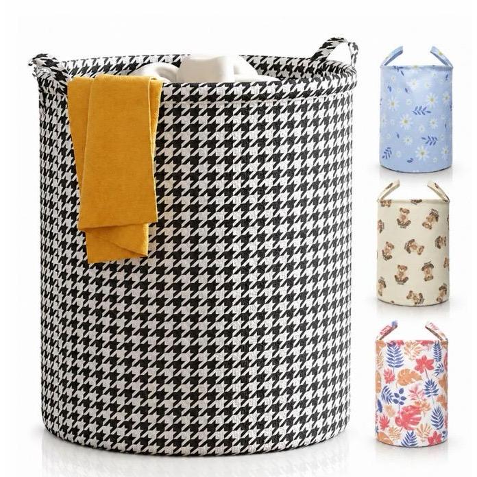 Cesto de Roupa 45L Organizador Roupa Suja Grande com Alça Resistente
