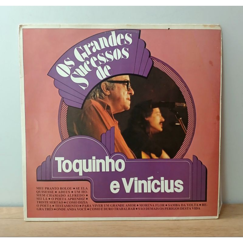lp vinil Toquinho e Vinicius  - Grandes Sucessos