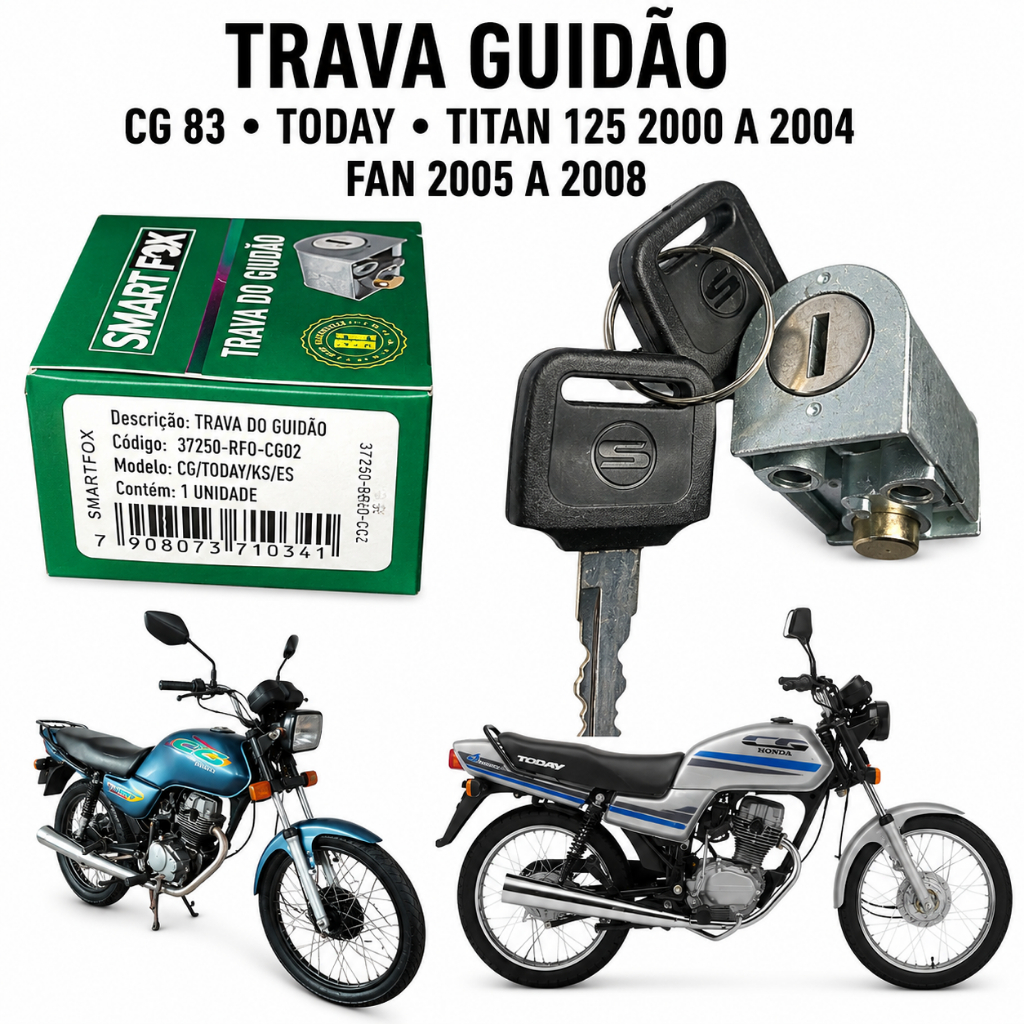 TRAVA GUIDAO CG 83 TODAY TITAN 125 2000 A 2004 FAN 2005 A 2008