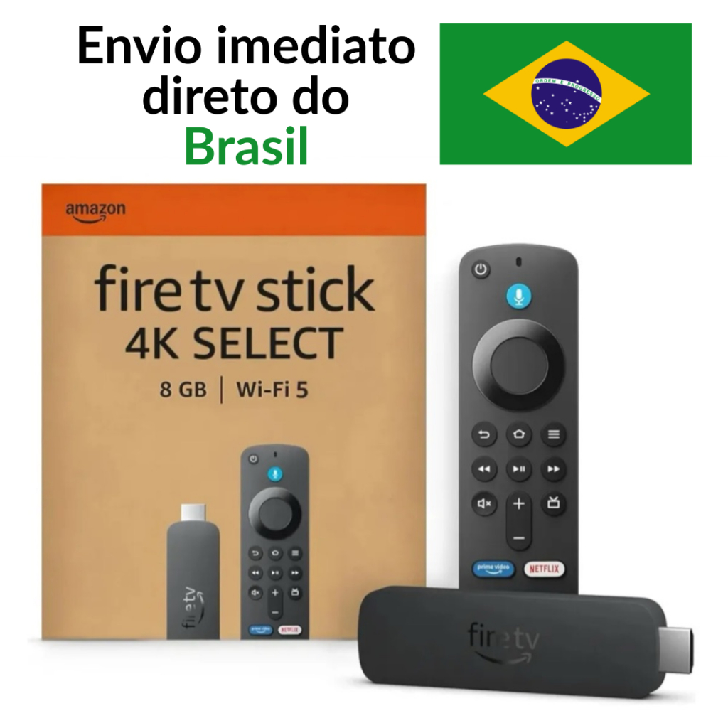 Amazon Fire TV Stick 4K Max 8/16GB Wi-Fi 6E Alexa Streaming UHD Dolby Vision Atmos