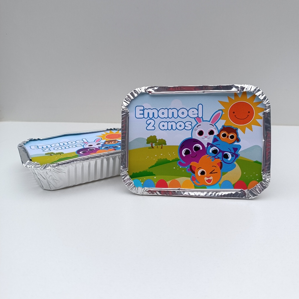 Marmitinha Personalizada Bolofofos Menino l Marmita Personalizada l Lembrancinhas Personalizada l Festa Infantil