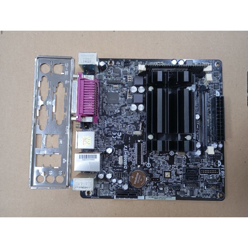 Placa Mãe ASRock D1800B-ITX + Processador Celeron 2.41Ghz + 4GB Memória DDR3 Funcionando