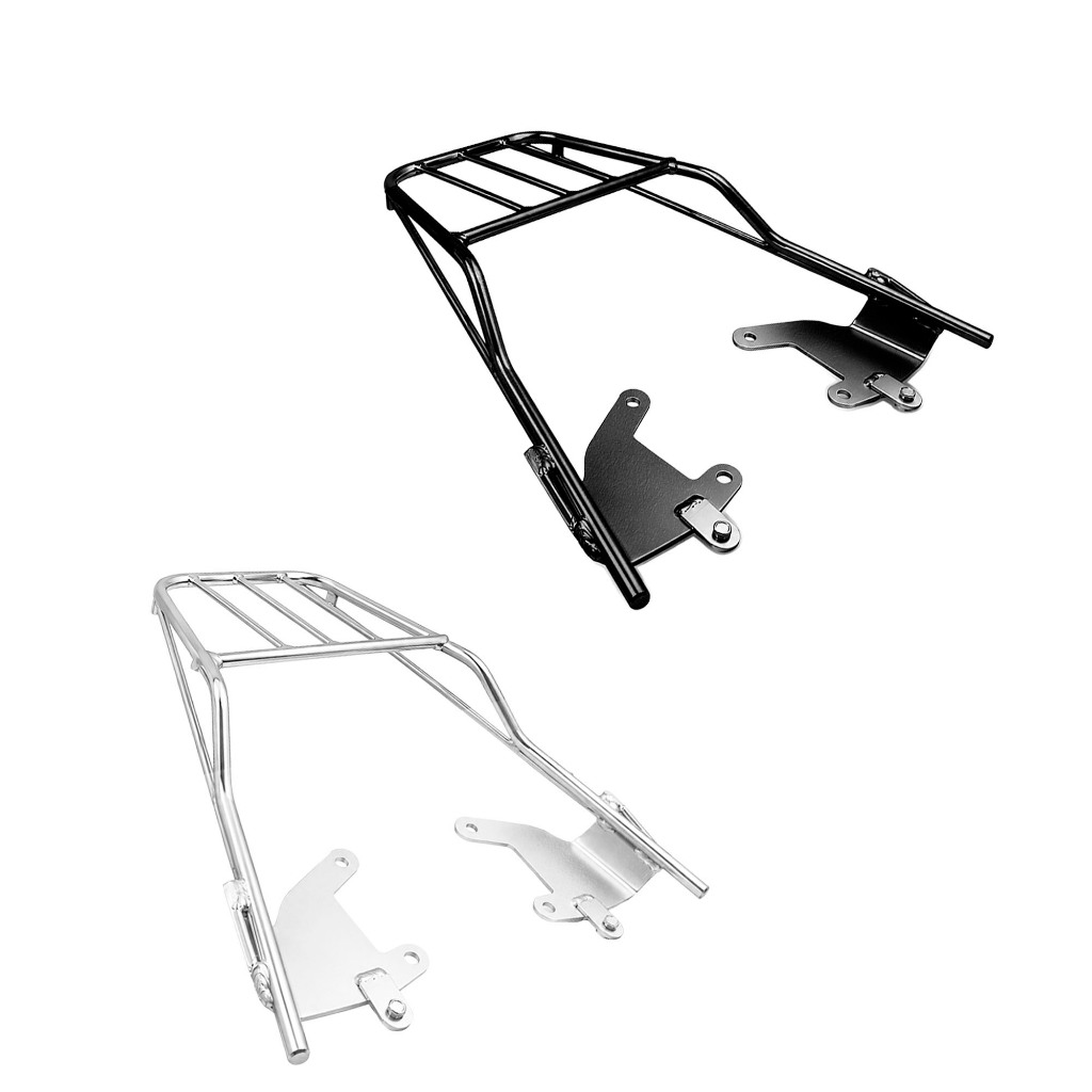 Bagageiro Modelo Sansão Aço Carbono Preto ou Cromado Fan Titan Start 160 2025