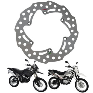 Disco De Freio Traseiro Shineray Discover Xy 250 Explorer 150 240mm Ventilado Parts57