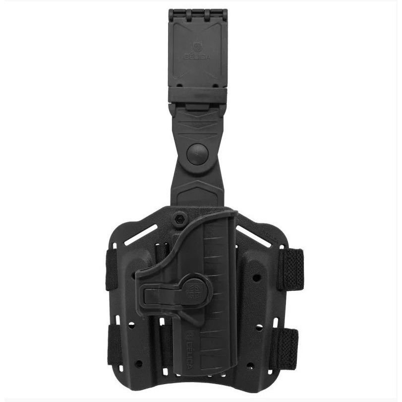 Coldre Striker II Coxa Bélica Preto TS9 Beretta APX Retenção Nível I