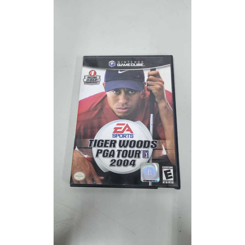 Dvd Tiger Woods Pga Tour 2004 Nintendo Game Cube - D0064