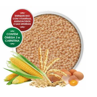 Kit CC 2030 Premium 1kg + Bio Classic Branca 1kg - Farinhada e Ração Extrusada para aves — imagem 2 de 2