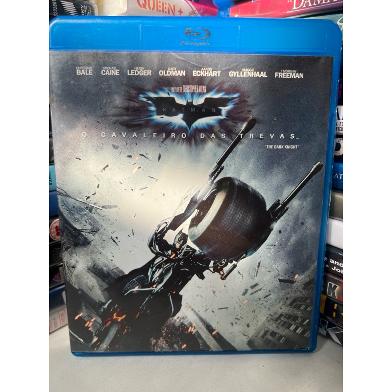 Blu-ray Batman O Cavaleiro Das Trevas Original Heath Ledger Coringa Christopher Nolan