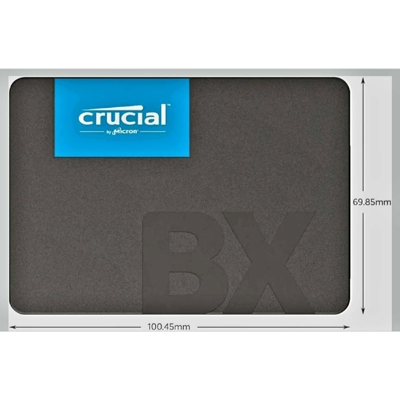 SSD 1 TB Crucial BX500 CT1000BX500SSD1, 3D NAND SATA de 2,5 polegadas, até 540 MB/s, 1 Terabyte de Espaço