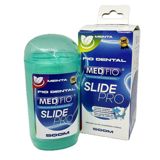 Fio Dental 500 metros Aroma Sabor Menta Super Resistente Encerado Medfio