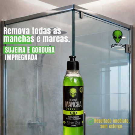 Limpa Box Blindex Vidros Janelas Concentrado Profissional Alien Ind