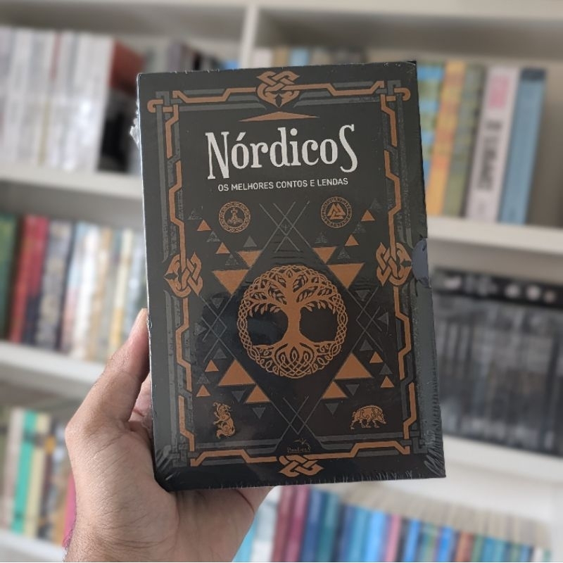 Box Nórdicos Os Melhores Contos E Lendas - 2 Livros + Pôster