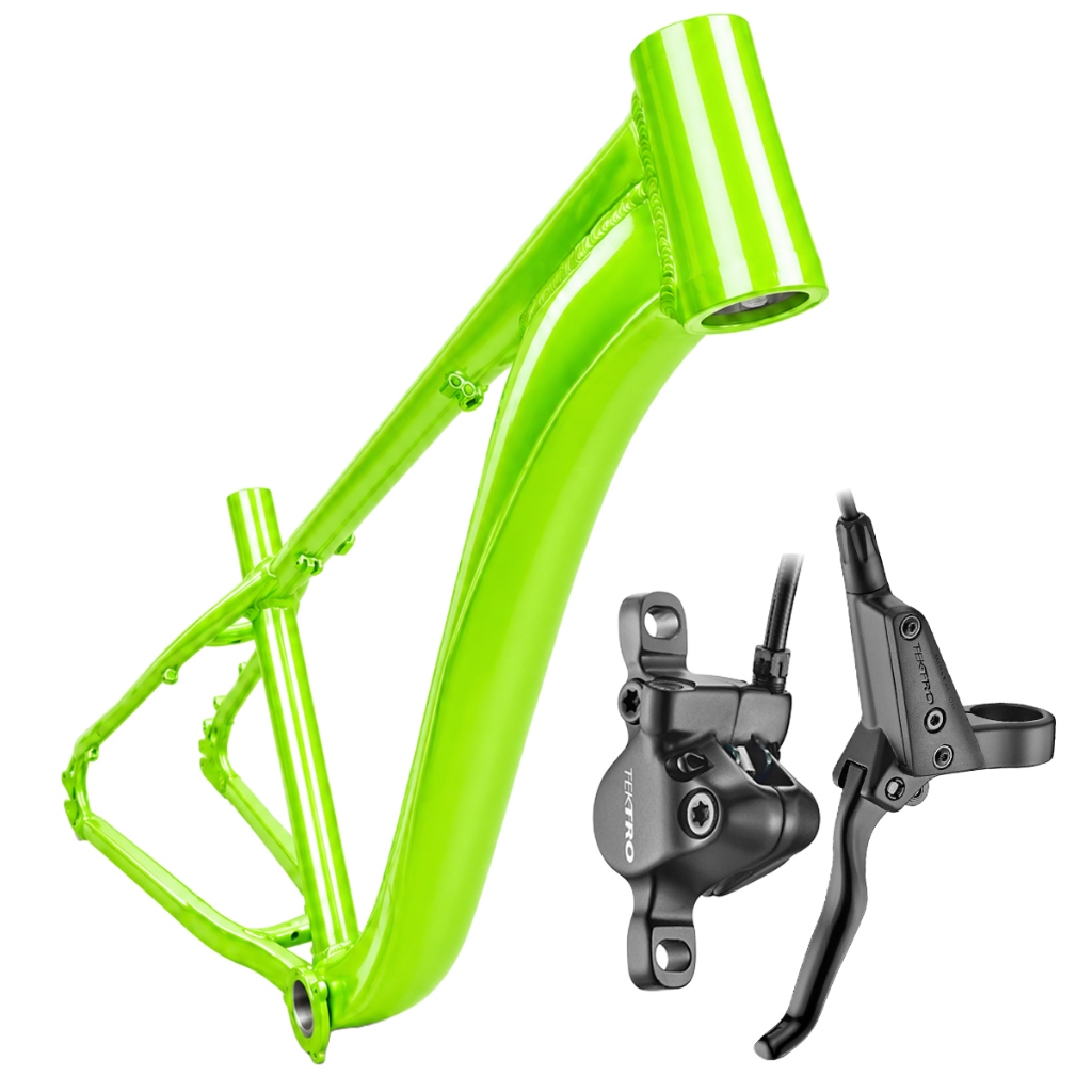 Quadro Bike Aro 26 Para Grau Freeride + Freio a Disco Hidraulico Tektro M280