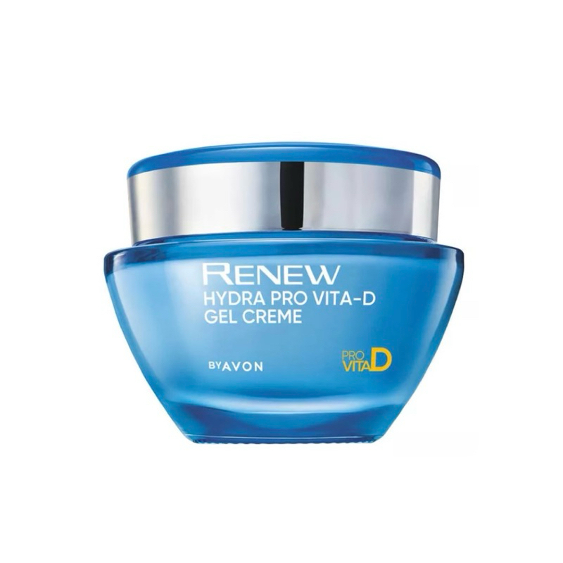 Avon Gel Creme Renew Hydra Pro Vita-D 50g - Hidratação e Proteção UVA
