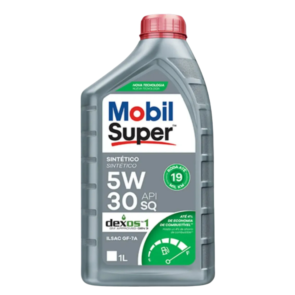 Kit 4L Mobil Óleo lubrificante Super Motor 5W30 Sintético API SP Dexos 1 — imagem 2 de 2