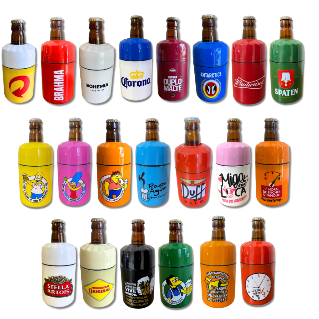 20 Porta Long Neck Lata Suporte Cerveja Térmico Revenda Bar Distribuição