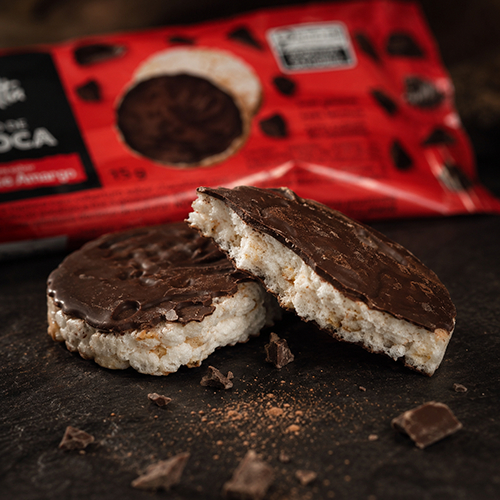 Biscoito Tapioca Chocolate Zero Açúcar Vegano Naturatta 15G - Kit 12 Unidades · foto 2