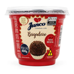 Junco Brigadeiro Tradicional Chocolate 400g