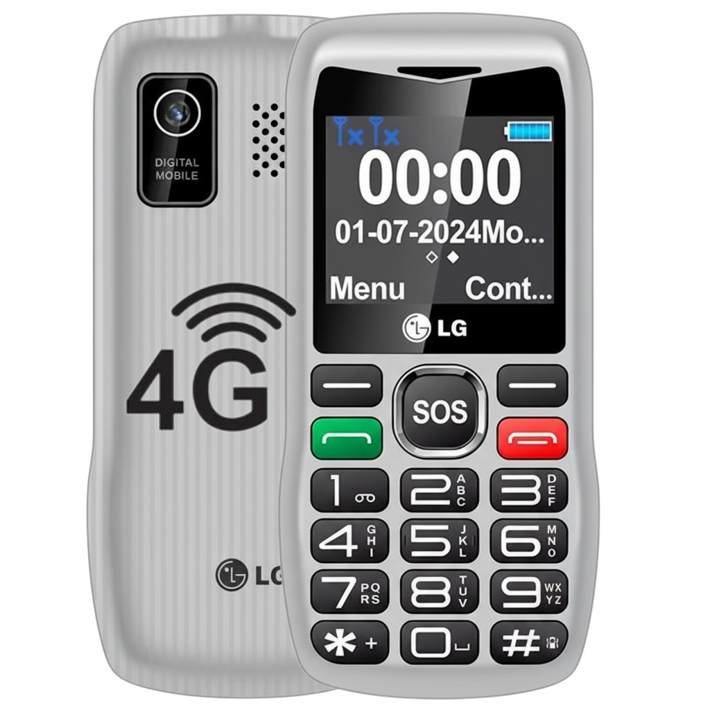 Celular para Idoso LG G365 4G Dual Chip 1.3mp Lanterna Rádio Sinal 4G