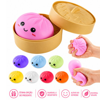 Dumplings Taba Squishy Bolinha Anti Estresse Squash