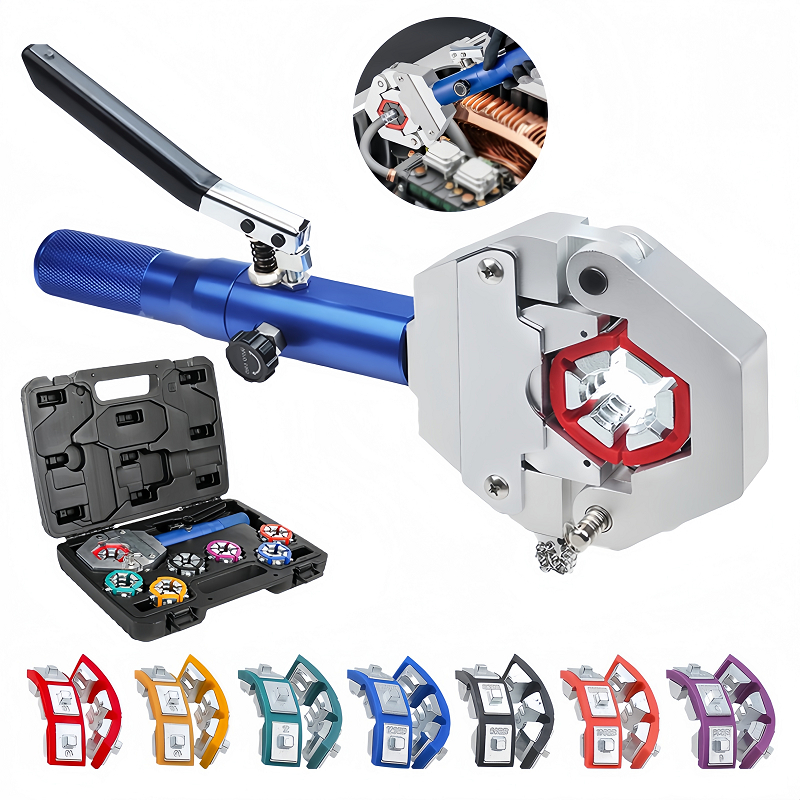 Alicate Hidráulico Crimpador para Mangueira de Ar Condicionado Automotivo 6,5KG Alta Pressão