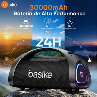 Basike Bluetooth Speaker Tws Stereo High Hifi Long Lasting IPX6 perfect for beaches and parties 30000mAh 300W