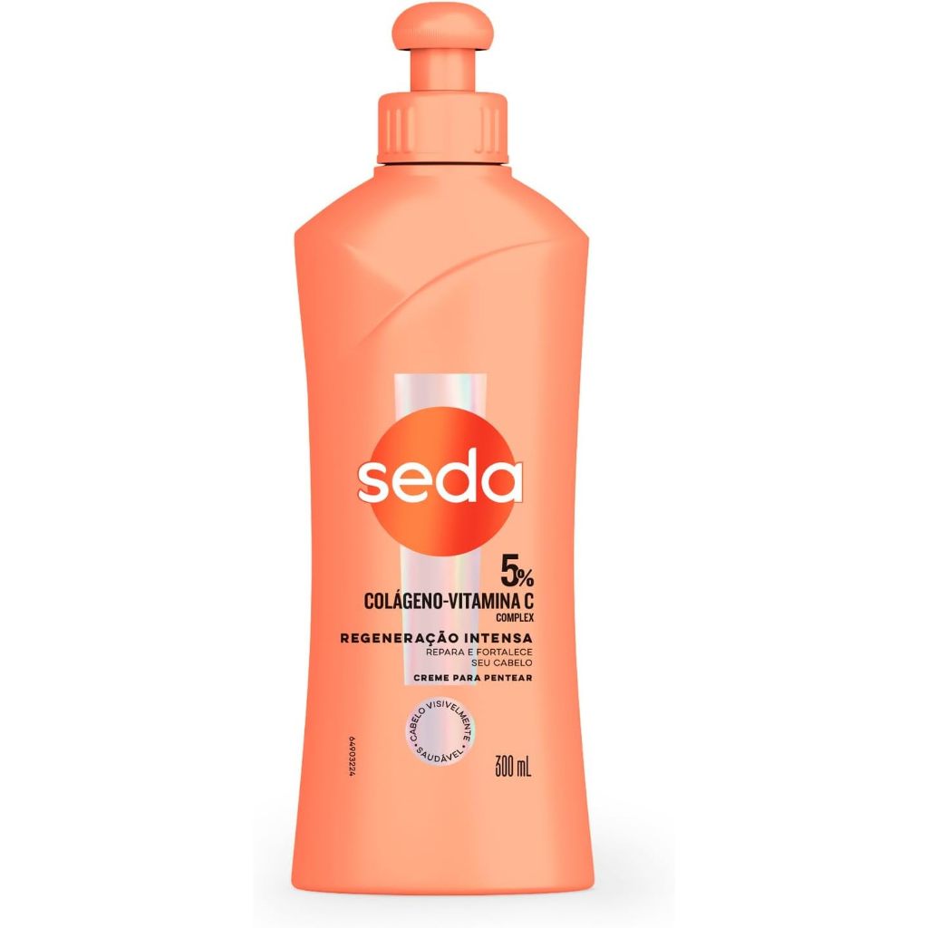 Creme de Pentear Seda Colágeno e Vitamina C 300ml
