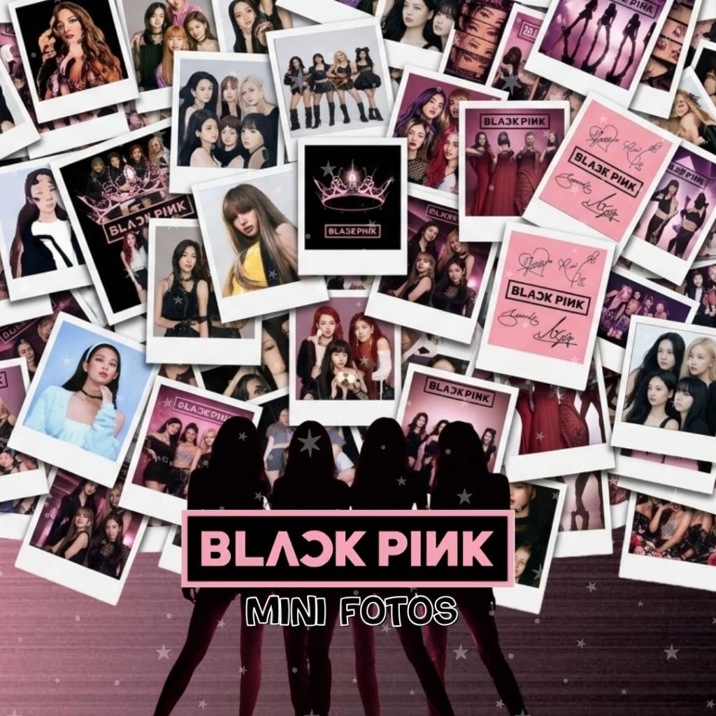 20 Mini Fotos - BLACKPINK Fãs Coleção - Envio Imediato