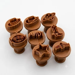 Kit 8 Carimbos Para Brigadeiro Toy Story Decoração de Doces