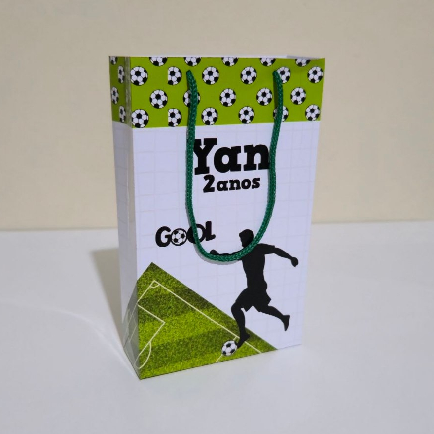 Sacolinhas personalizadas FUTEBOL / pegue e monte/ lembrancinhas futebol