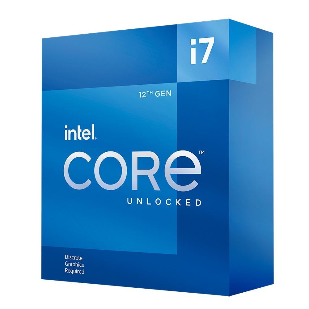 Processador Intel Core i7-12700KF 12ª Geração 3.6GHz (5.2GHz Max Turbo) Cache 25