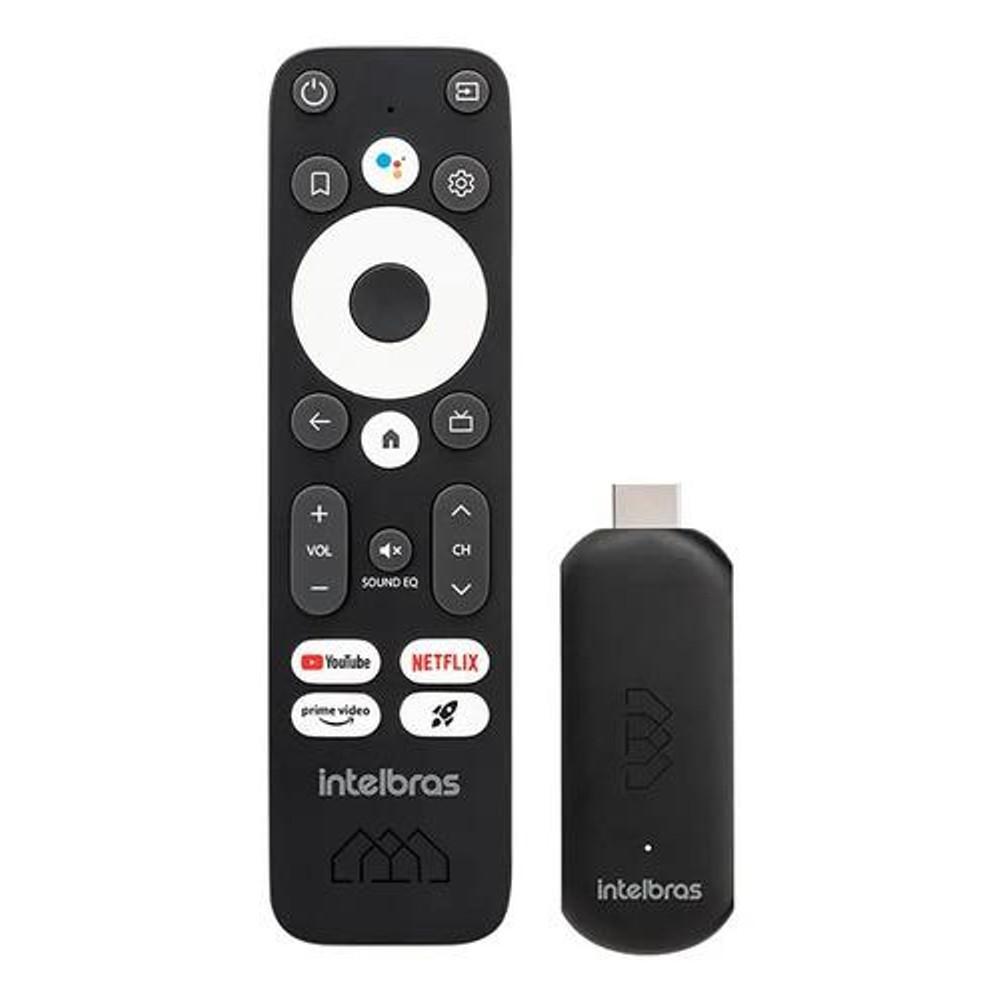 Smart Tv Stick Full Hd Intelbras Preto