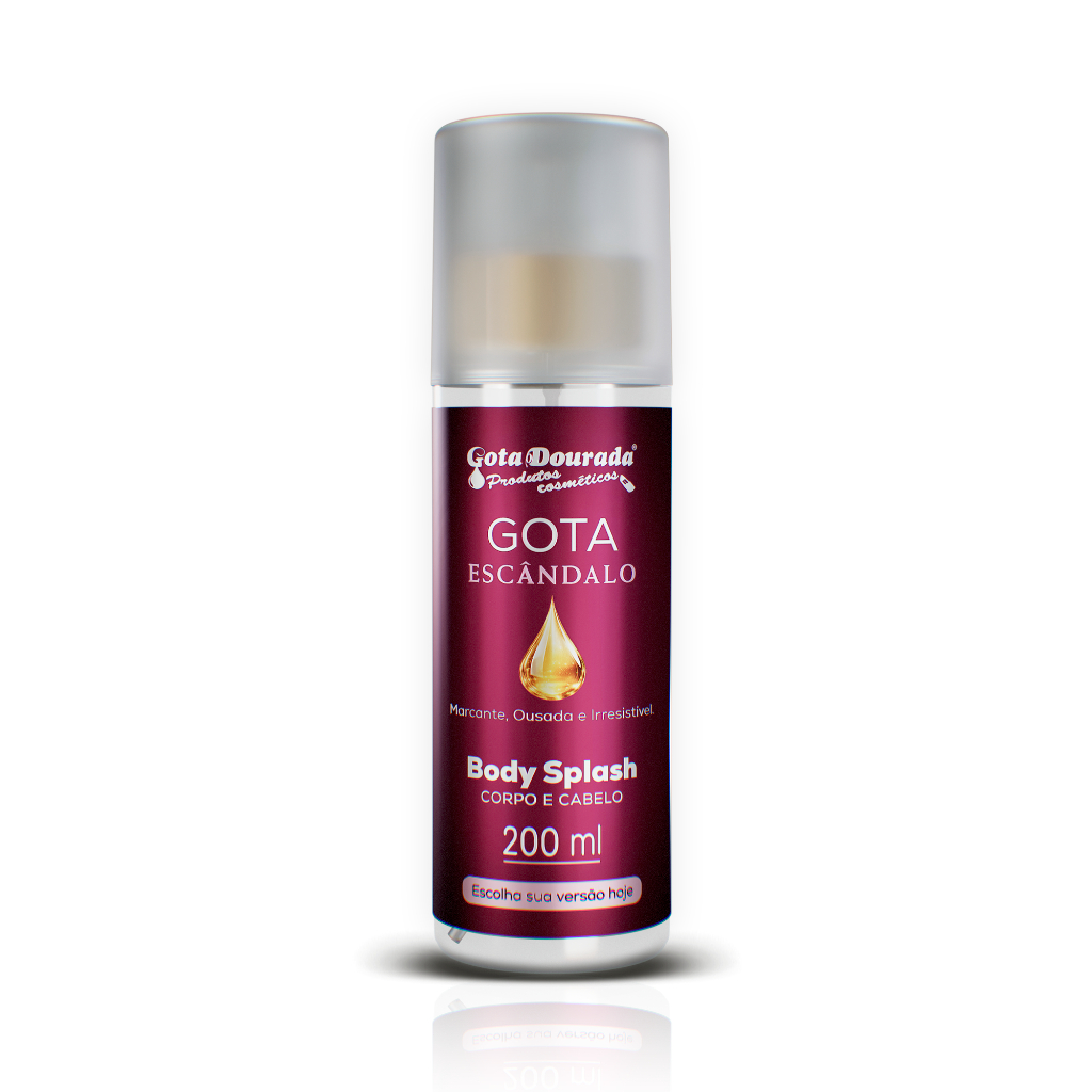 Kit Body Splash Feminino Gota Dourada 200ml - Livre, Intensa, D'ouro e Escândalo · foto 2