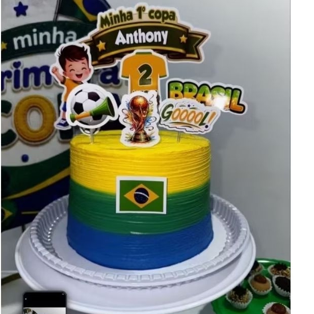 topo copa 2026 mês Versário personalizado