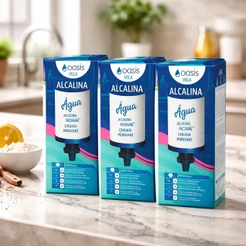 3 Velas Para Filtro de Barro Água Alcalina Com Magnesio Prata Coloidal Carvão Ativado Oasis