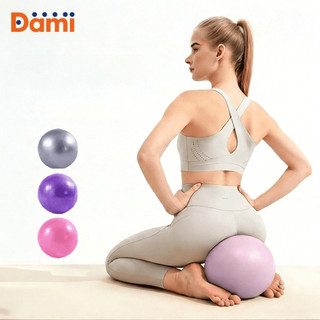 Mini Bola 25cm De PVC Exercício Yoga Pilates Ginastica Treinamento do assoalho pélvico+ F…