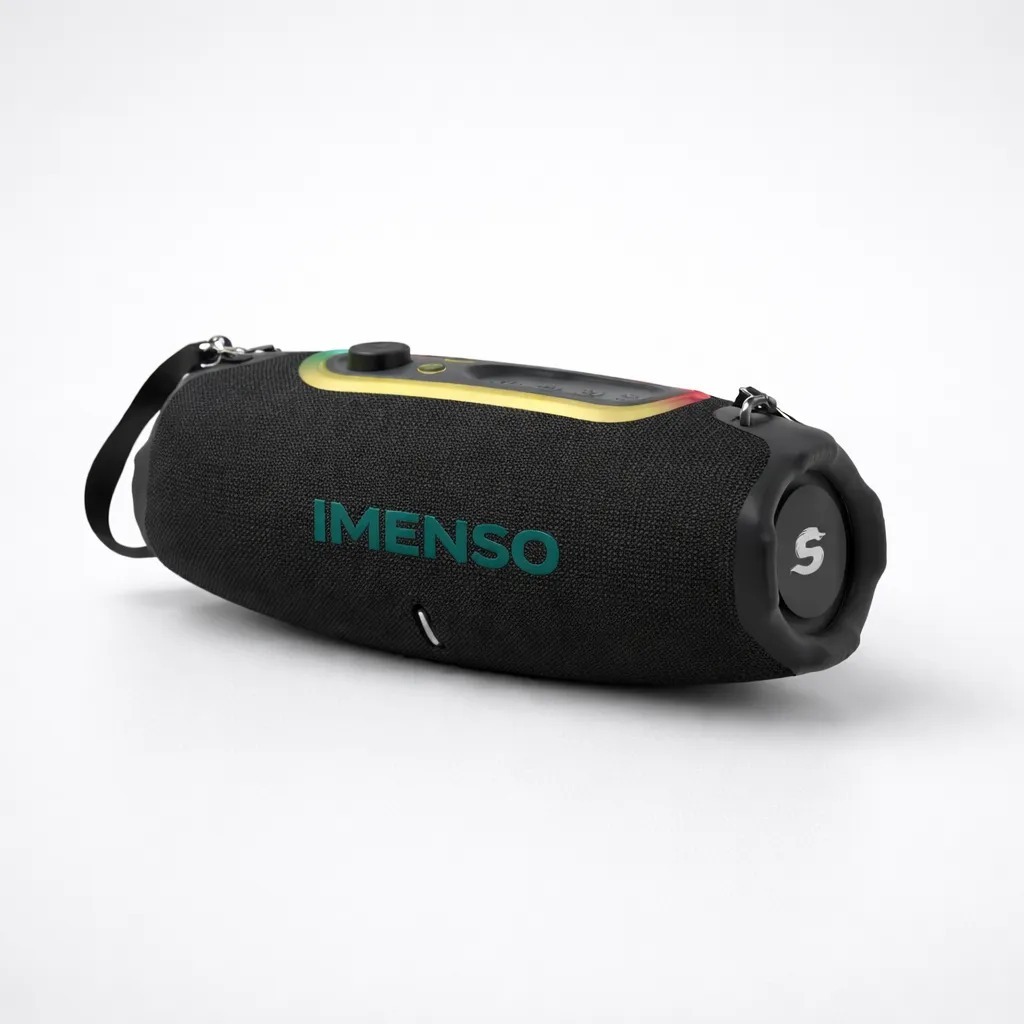 Caixa De Som Boombox X38 60w Plus Bluetooth Extra Alça Portátil Sem Fio Som Potente Festa Churrasco