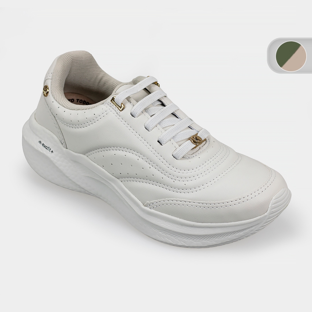 Tenis Kolosh Casual Confort Calce Facil Caminhada Dia a Dia Esportivo Feminino E0561