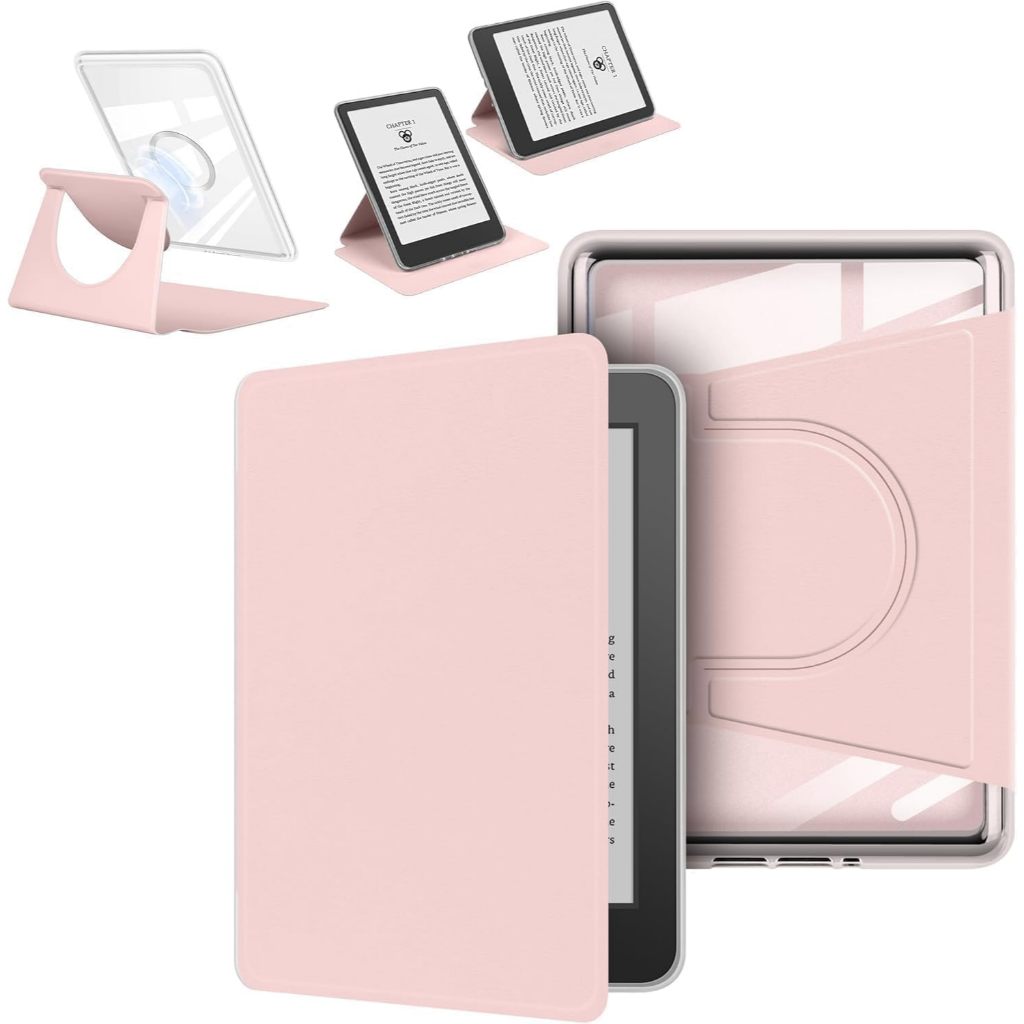 Capa Giratória Magnetica Indução para Kindle 7 polegadas Paperwhite 12th /Colorosft