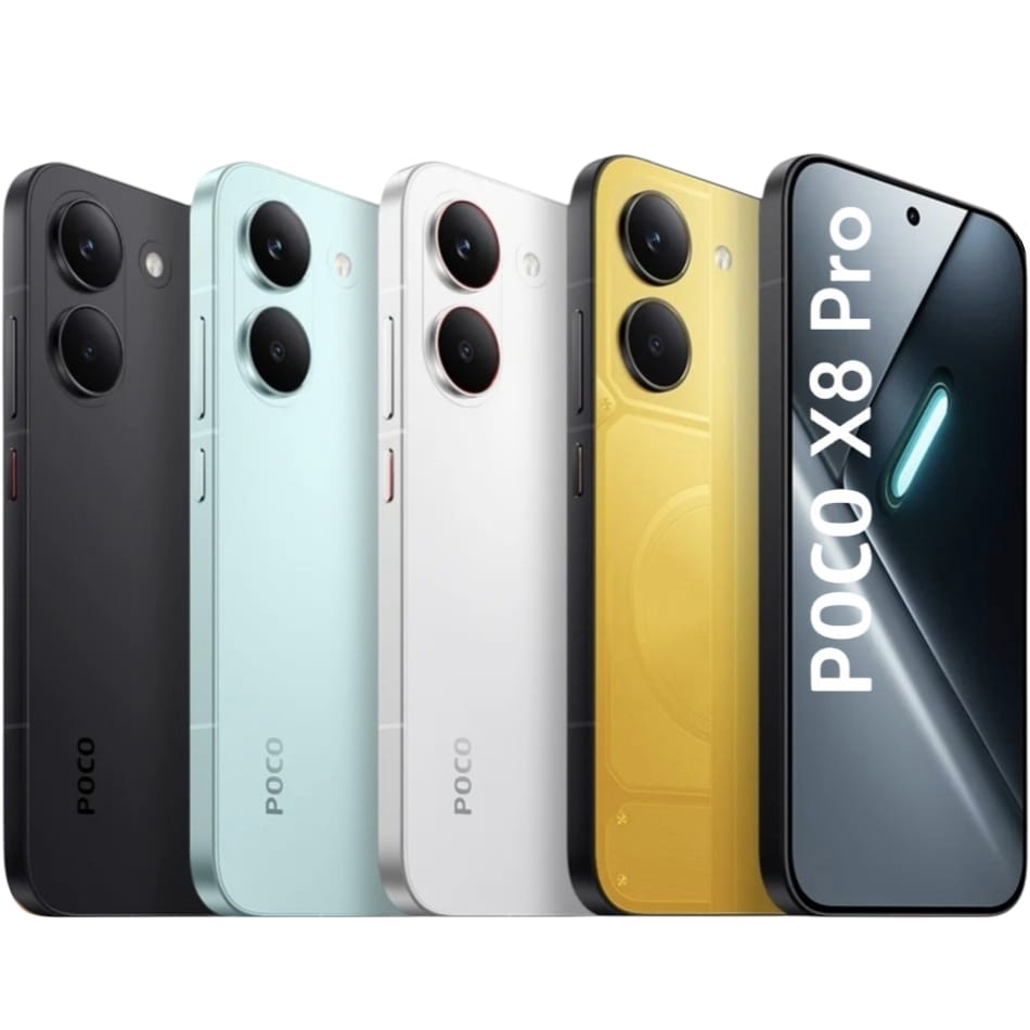 Celular Xiaomi Poco X8 Pro 5G, Tela Amoled 6.59", Câmera 50MP, Bateria 6.500 mAh, Versão Global Original