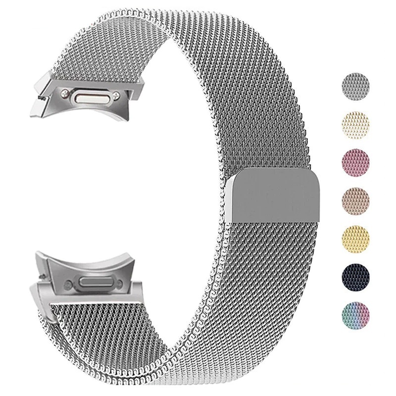 Pulseira De Metal Milanese Aço Para Relógio Smartwatch Samsung Galaxy Watch 9 8