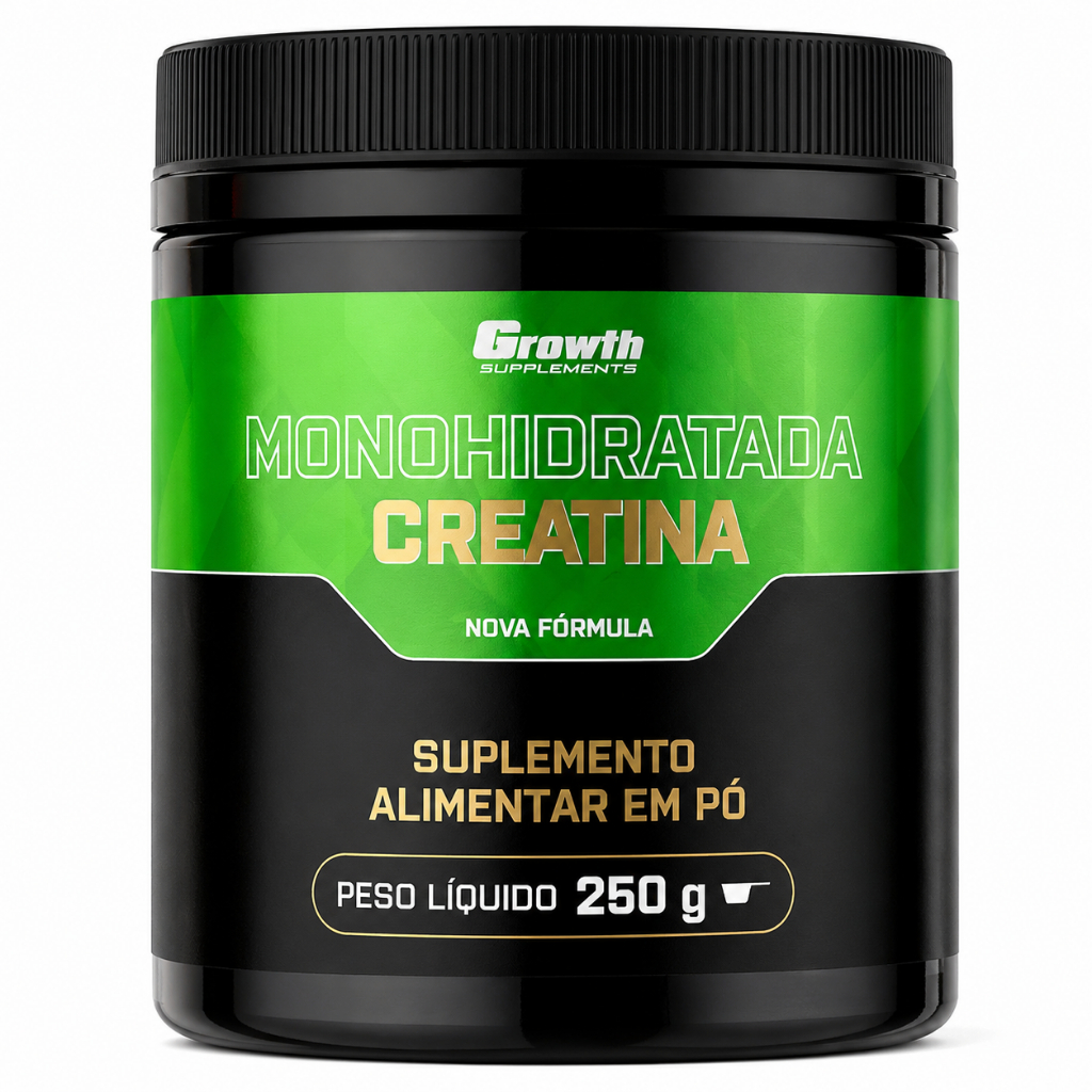 Creatina Pura 250g Monohidratada Growth Supplements