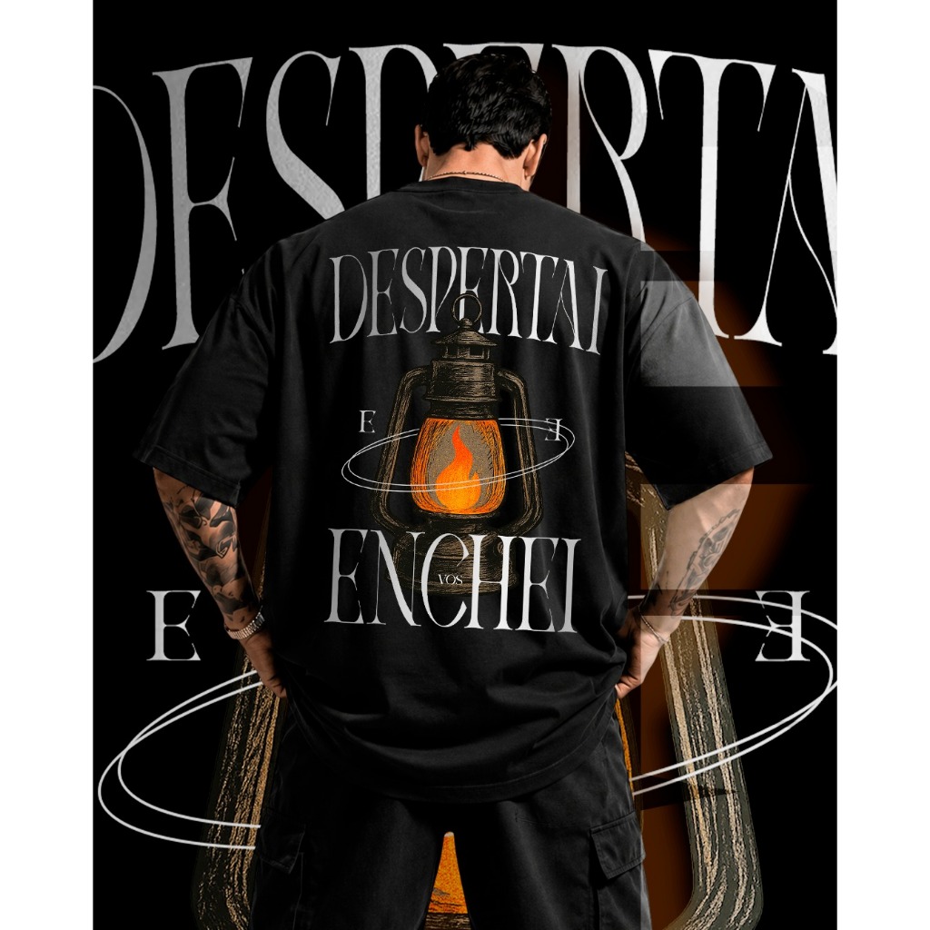 Camiseta Unissex Cristã Gospel Estilosa Estampa Diversas Camisa Evangélica Jesus Igreja Confortável Algodão 100%