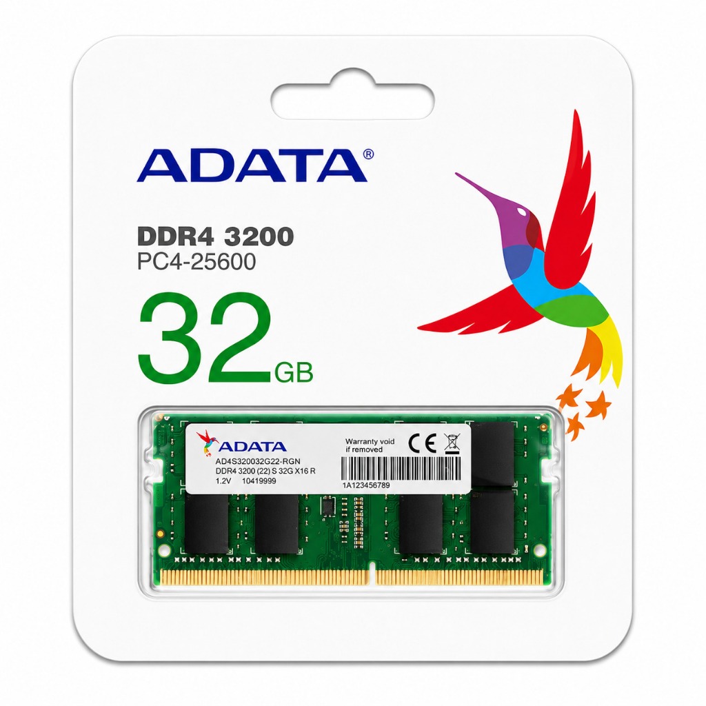 Memória Ram DDR4 32GB 3200MHZ ADARTA SODIMM para Notebook