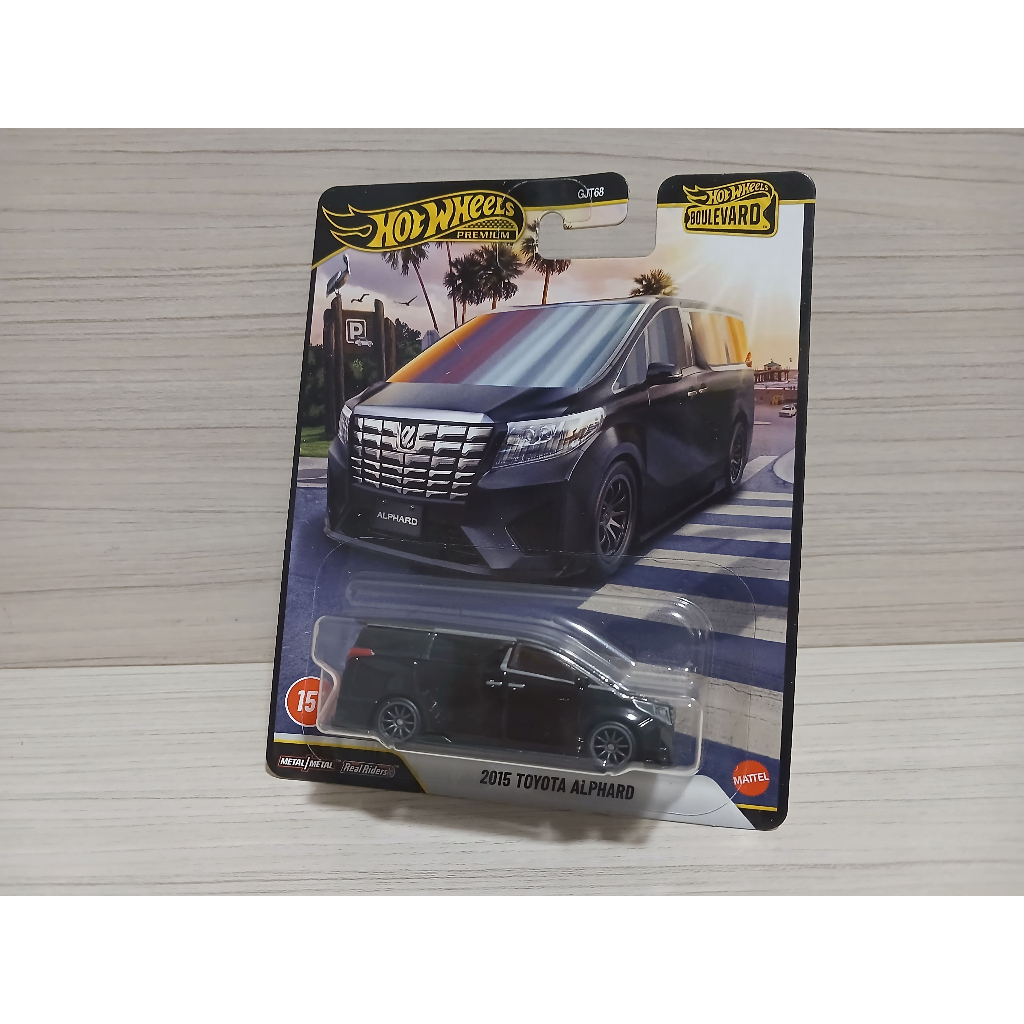 hot wheels boulevard 2015 toyota alpharo mattel original