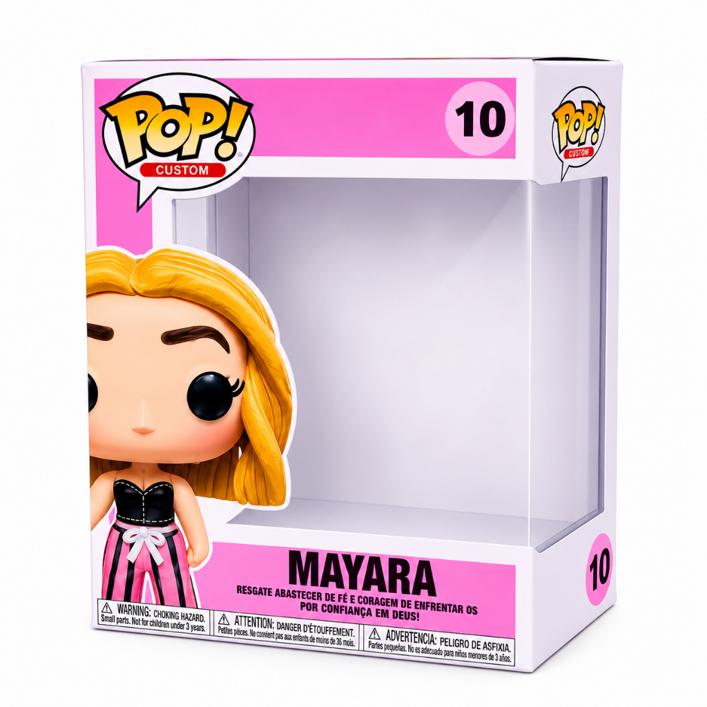 Caixa Personalizada para boneco Funko Pop Personalizado