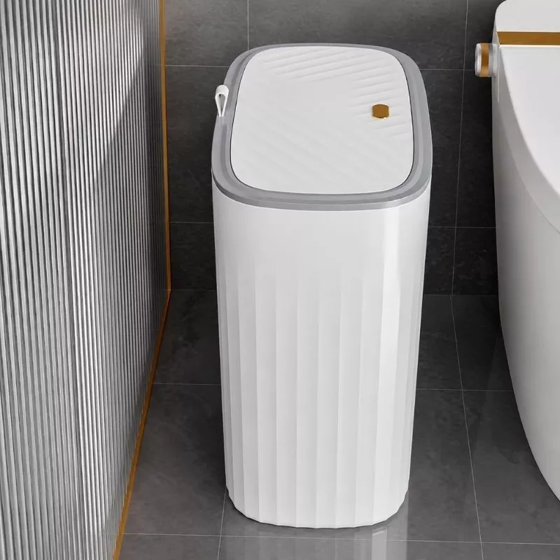 Lixeira Slim 15L com Tampa Click Antiodor — foto 2