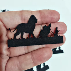 Apliques Em EVA sombra - leão - safari - para decorar lembrancinha festa infantil
