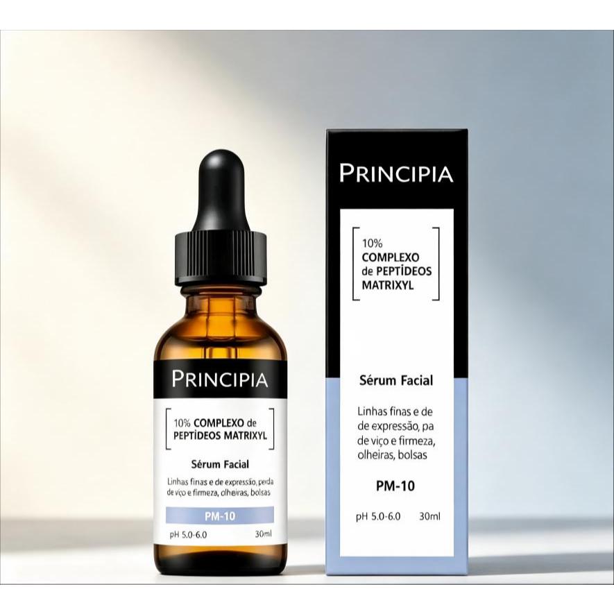 Sérum Antissinais Principia 10% Peptídeos Matrixyl- PM-10