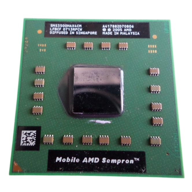 Processador Mobile AMD Sempron 3500+ SMS3500HAX4CM 1,8 GHz Socket S1G1